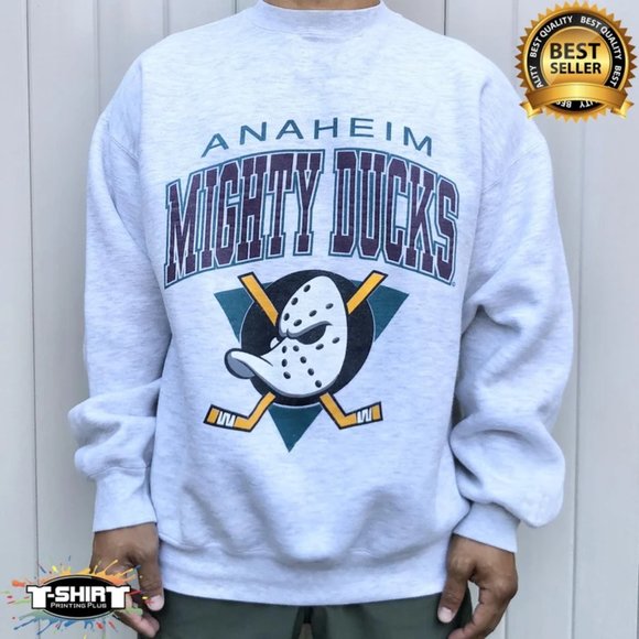 Anaheim Mighty Ducks 1990's Vintage NHL Crewneck Sweatshirt
